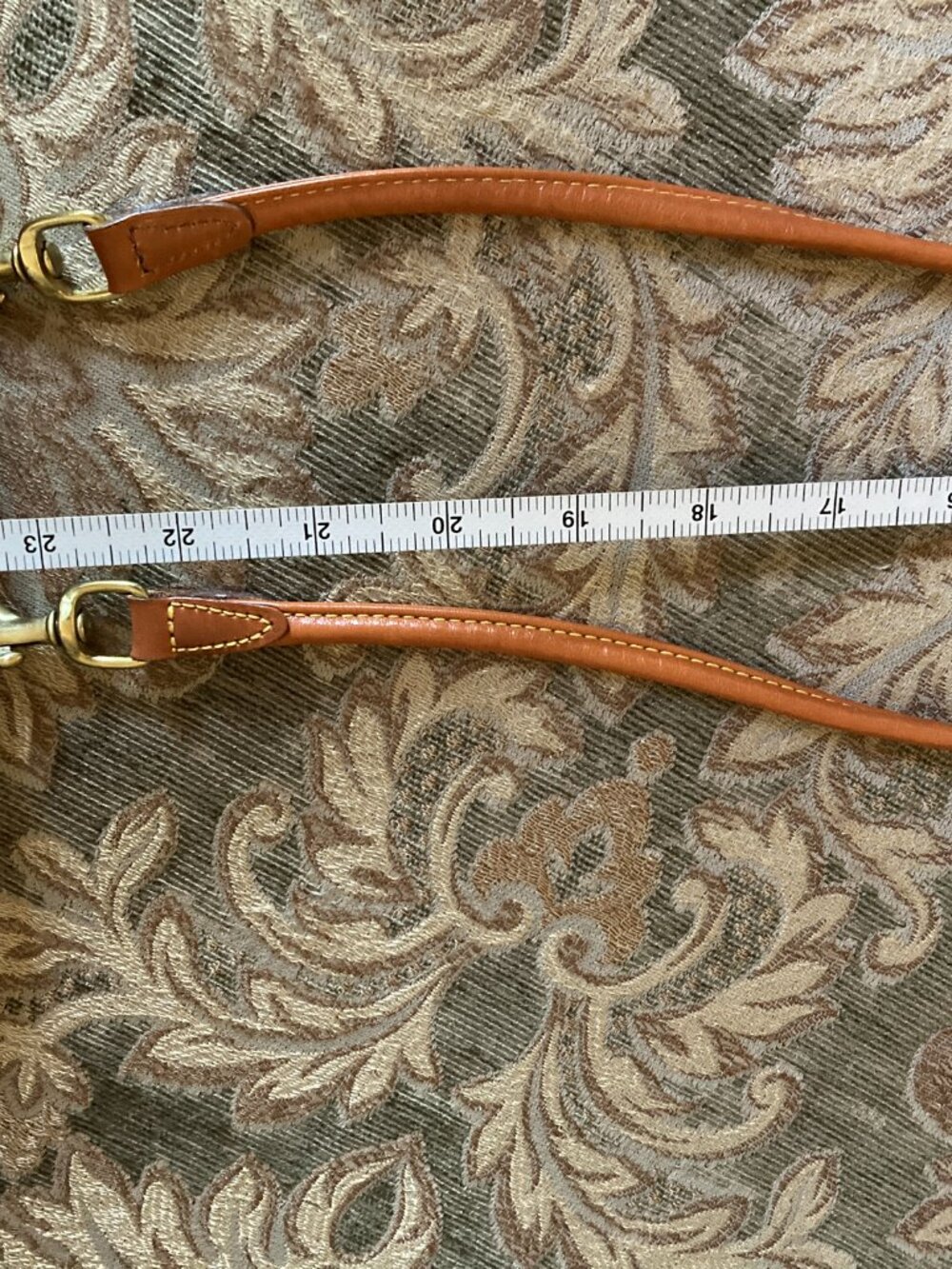 Authentic Rare Vintage Dooney & Bourke AWL Mini Saddle Crossbody Bag - Picture 11 of 11